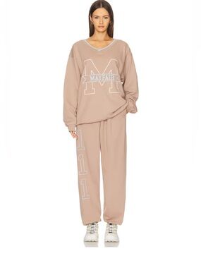 Mayfair Logo Lounge Set in Dusty Rose size S/M from Revolve 🩷